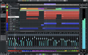 Cubase интерфейс